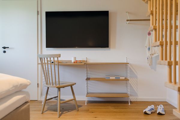  BLAUSAND im Malergarten  - Schlafzimmer