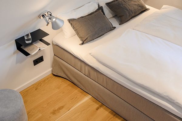  BLAUSAND im Malergarten  - Schlafzimmer