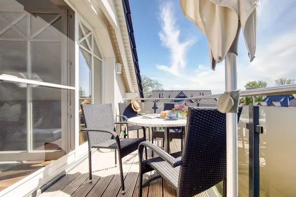 möblierter Südbalkon Neue Reihe Neue Reihe 28 - Wohnung Vogelnest