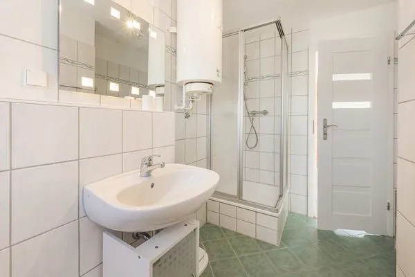 Badezimmer  Ferienwohnung Strandliebe