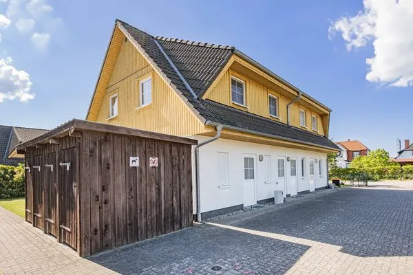 Fassade / Eingang  Ferienwohnung Strandliebe
