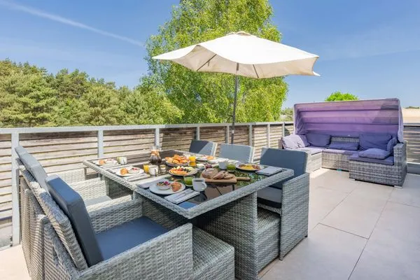 Balkon  Penthouse-Koje 5 Sonnendeck