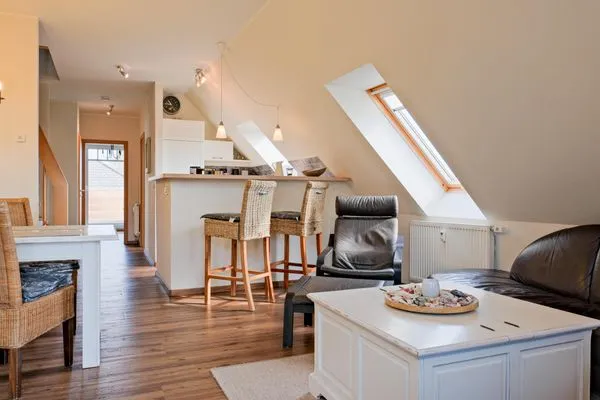 Wohnzimmer  Ferienwohnung Strandgut