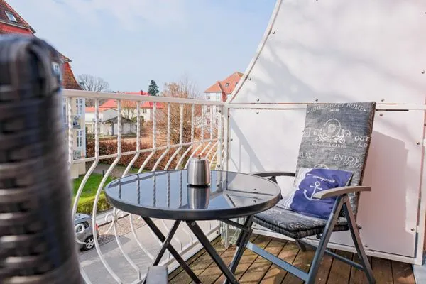 Balkon  Ferienwohnung Strandgut