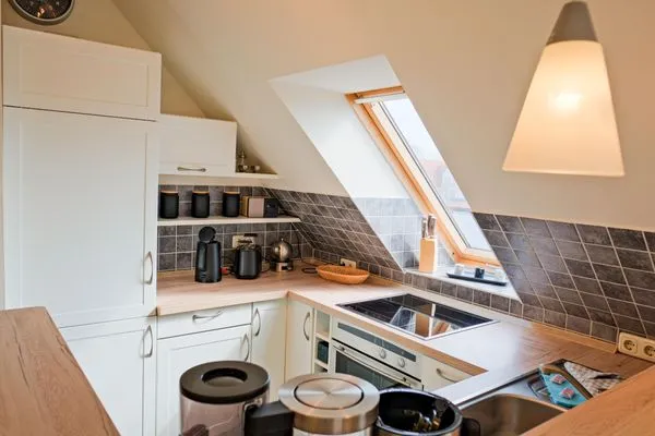 Küche / Küchenzeile  Ferienwohnung Strandgut