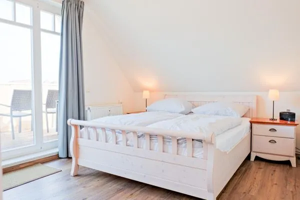 Schlafzimmer  Ferienwohnung Strandgut