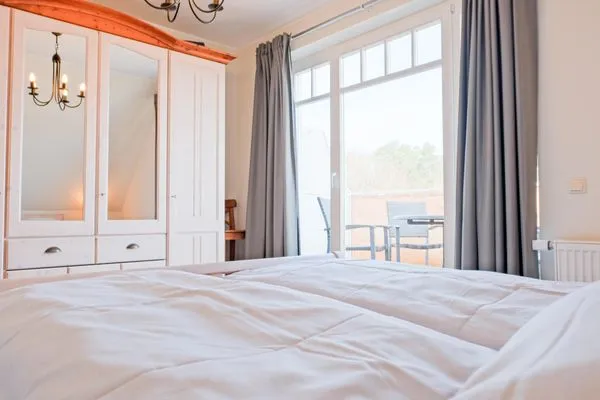 Schlafzimmer  Ferienwohnung Strandgut