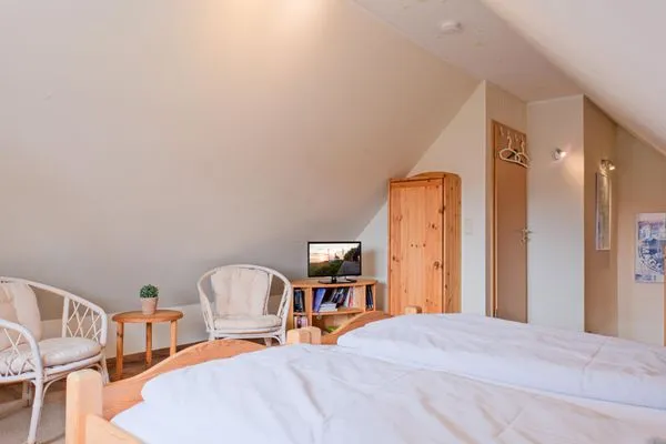 Schlafzimmer  Ferienwohnung Strandgut