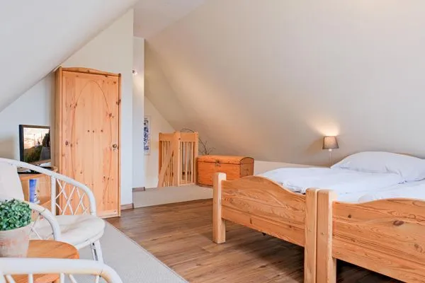 Schlafzimmer  Ferienwohnung Strandgut