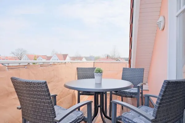 Terrasse  Ferienwohnung Strandgut