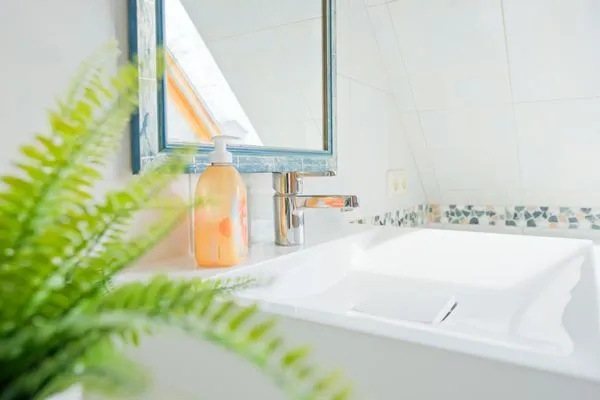 Badezimmer  Ferienwohnung Strandgut