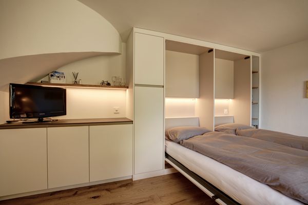Chesa Munteratsch 1-Zimmerwohnung 511 Typ A Premium Silvaplana - Küche / Küchenzeile