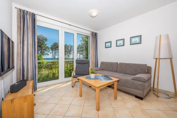 Wohnzimmer  Villa 12 Seestern