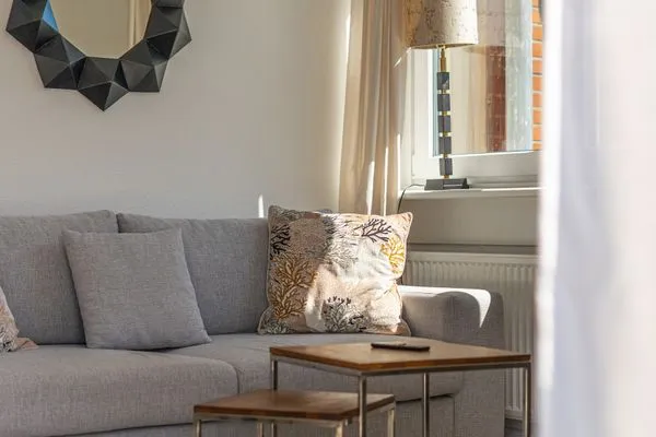 Wohnzimmer  Ferienwohnung Nordseeheimat Pellworm