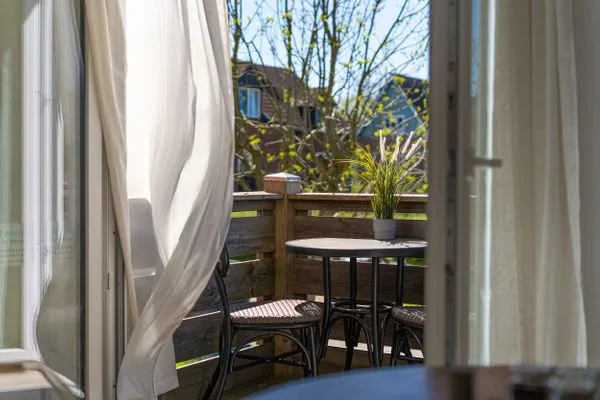 Balkon  Ferienwohnung Nordseeheimat Pellworm