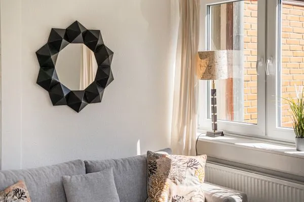 Wohnzimmer  Ferienwohnung Nordseeheimat Pellworm