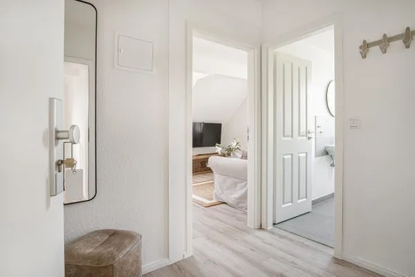 Wohnzimmer  Ferienwohnung Deichblick Quartier Pellworm