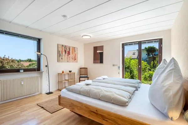  Ferienwohnung Aussichtsreich Lindau und Umgebung - Schlafzimmer 1