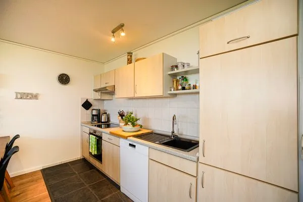 Küche / Küchenzeile  Ferienwohnung Hygge am Fjord