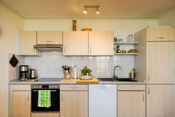 Küche / Küchenzeile  Ferienwohnung Hygge am Fjord
