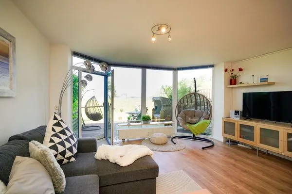 Wohnzimmer  Ferienwohnung Hygge am Fjord