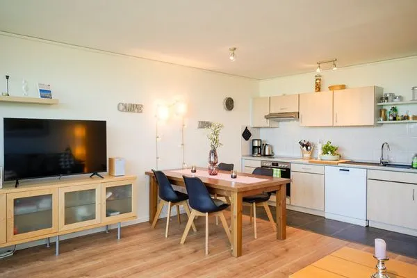 Küche / Küchenzeile  Ferienwohnung Hygge am Fjord