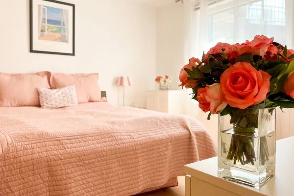 Schlafzimmer  Ferienwohnung Hygge am Fjord