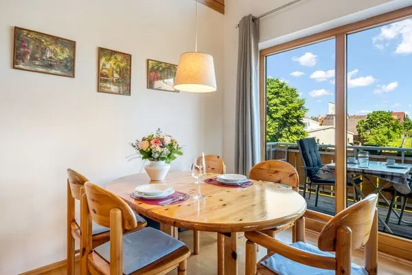 Ferienhaus Kuprella Ferienwohnung Kuprella 2 Nonnenhorn - Essbereich