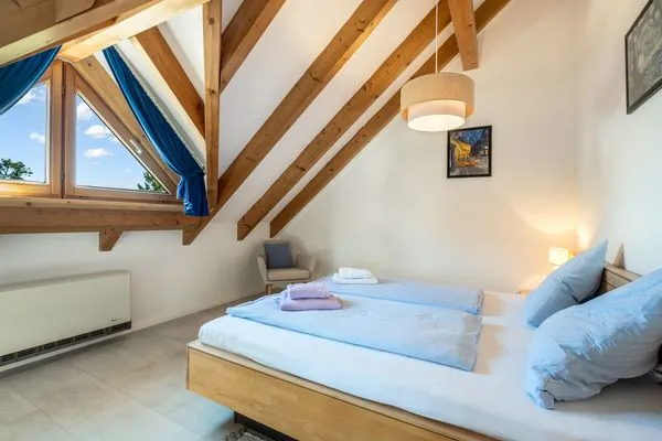 Ferienhaus Kuprella Ferienwohnung Kuprella 2 Nonnenhorn - Schlafzimmer 1 - Doppelbett