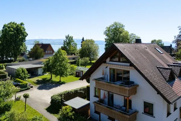 Ferienhaus Kuprella Ferienwohnung Kuprella 2 Nonnenhorn - Vogelperspektive