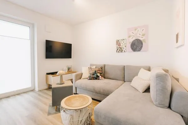 Wohnzimmer  de Diek - Suite 1 | Direkte Deichlage
