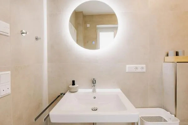 Badezimmer  de Diek - Suite 1 | Direkte Deichlage