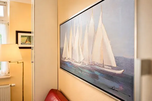 Dekoratives Detail  Uns Strandhus Whg. Captains Lounge