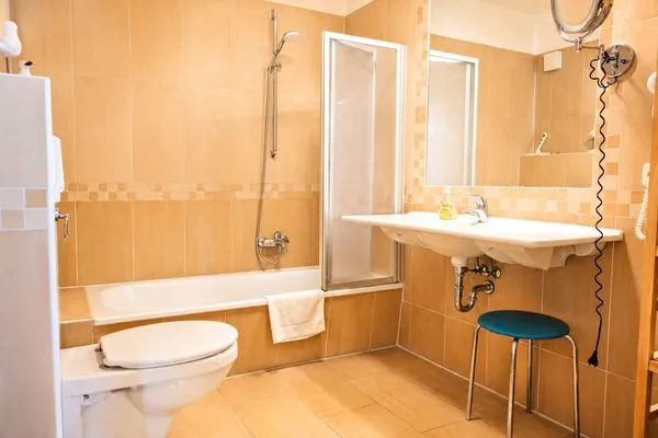 Badezimmer  Uns Strandhus Whg. Captains Lounge