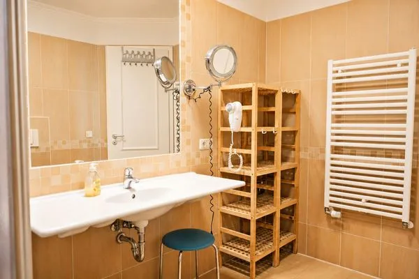 Badezimmer  Uns Strandhus Whg. Captains Lounge