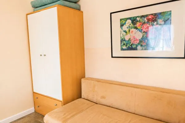 Schlafzimmer  Uns Strandhus Whg. Captains Lounge