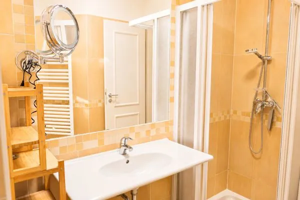 Badezimmer  Uns Strandhus Whg. Silbermöwe 1