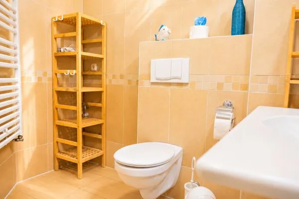 Badezimmer  Uns Strandhus Whg. Silbermöwe 1