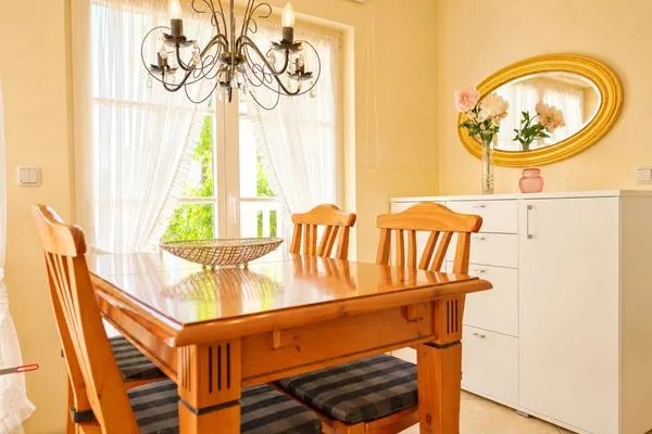 Wohnzimmer  Uns Strandhus Whg. Silbermöwe 1