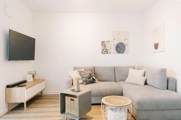 Wohnzimmer  de Diek - Suite 1 | Direkte Deichlage