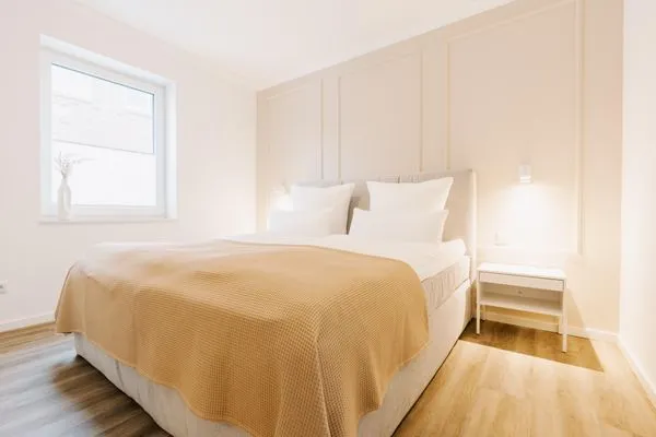 Schlafzimmer  de Diek - Suite 3 | Seitliche Deichlage
