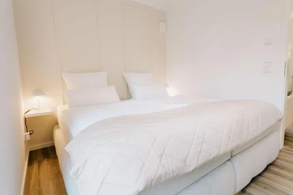 Schlafzimmer  de See - Suite 1 | Direkte Deichlage