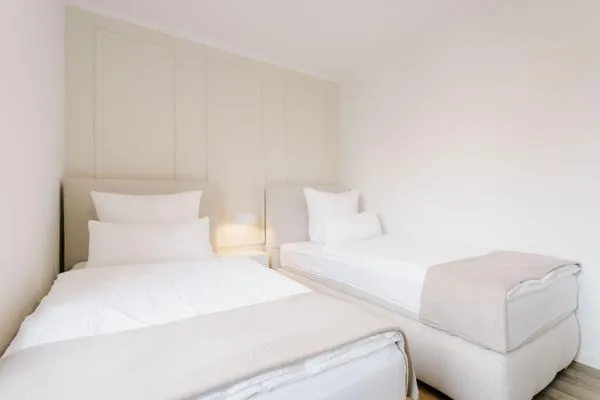 Bett  de See - Suite 2 | Direkte Deichlage