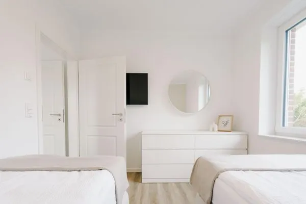 Schlafzimmer  de See - Suite 2 | Direkte Deichlage