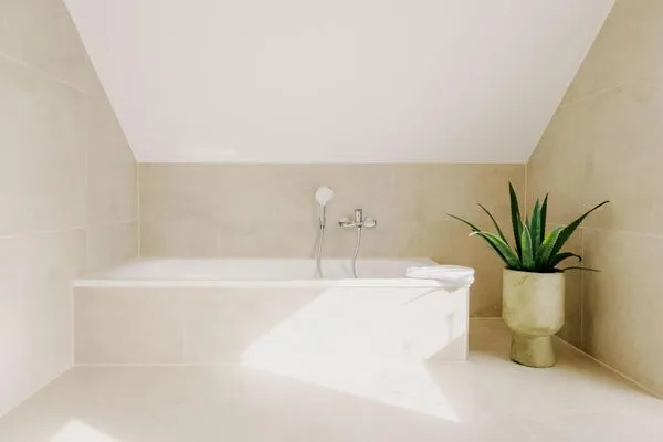Badezimmer  de See - Suite 2 | Direkte Deichlage