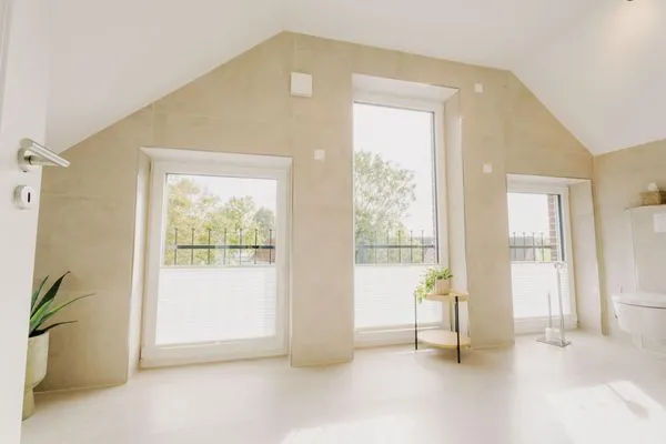 Badezimmer  de See - Suite 2 | Direkte Deichlage