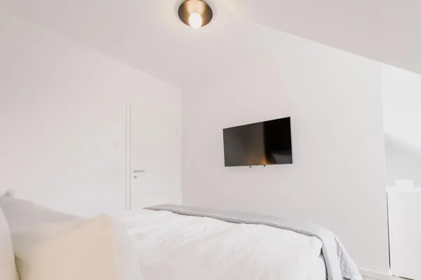 Schlafzimmer  de See - Suite 2 | Direkte Deichlage