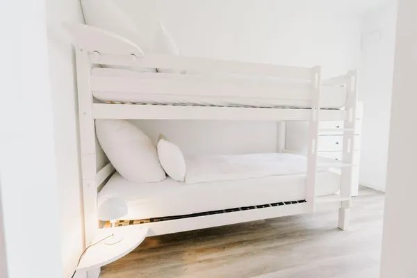 Schlafzimmer  de See - Suite 3 | Seitliche Deichlage