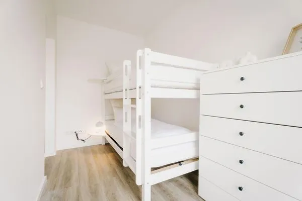 Schlafzimmer  de See - Suite 3 | Seitliche Deichlage