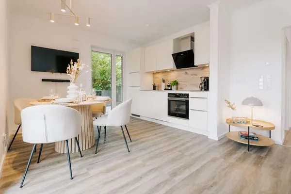 Wohn/Essbereich  de See - Suite 3 | Seitliche Deichlage